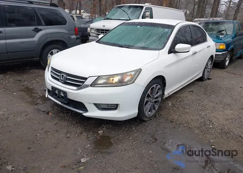 2013 Honda Accord Sport from USA, damaged, VIN 1HGCR2F52DA105058